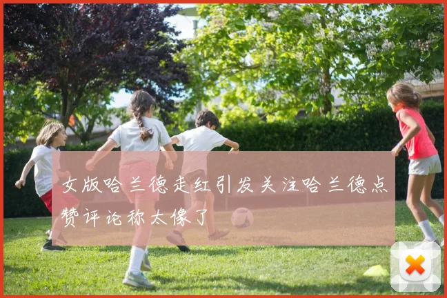 女版哈兰德走红引发关注哈兰德点赞评论称太像了